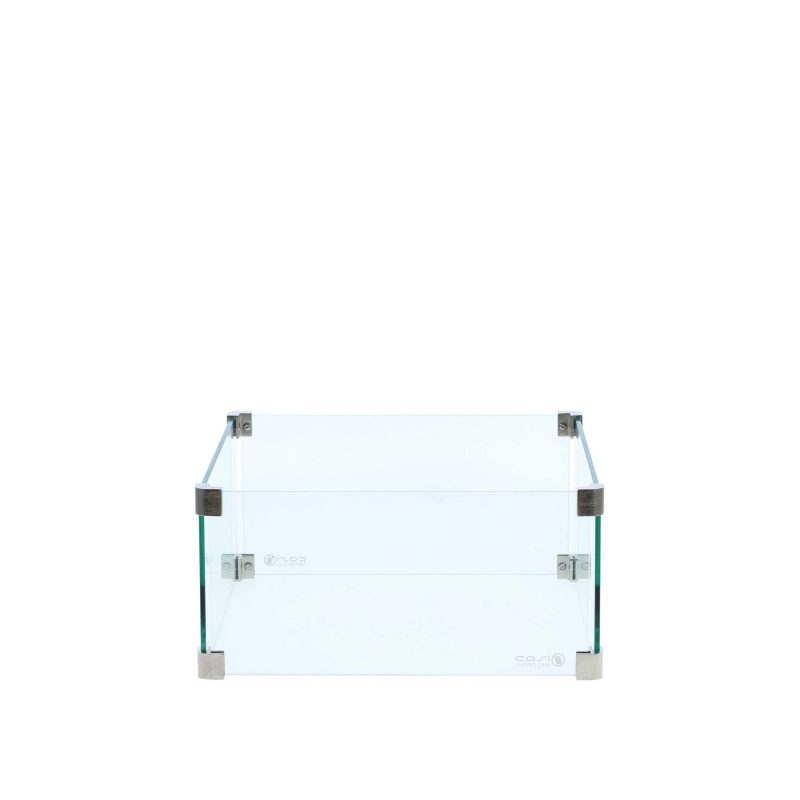 Glasset vierkant medium 45x45x20 cm
